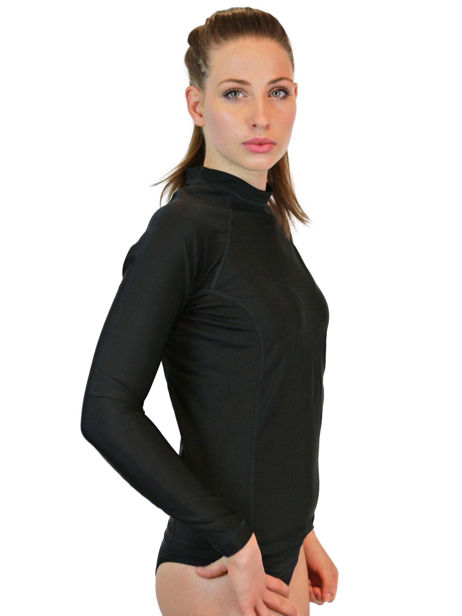 Galleon Swim Shirt Women Long Sleeve Rash Guard Swimming Shirt