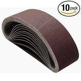 Bosch SCBR121 120 Grit Sanding Belts for Model 1278VSK (10-Pack)