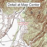 USGS Topographic Quadrangle Map - Las Pulgas Canyon, California (Folded/Waterproof)