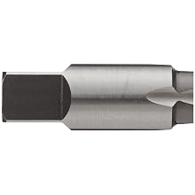 Union Butterfield 1542(NPS) High-Speed Steel Pipe Tap, Uncoated (Bright) Finish, Round Shank with Square End