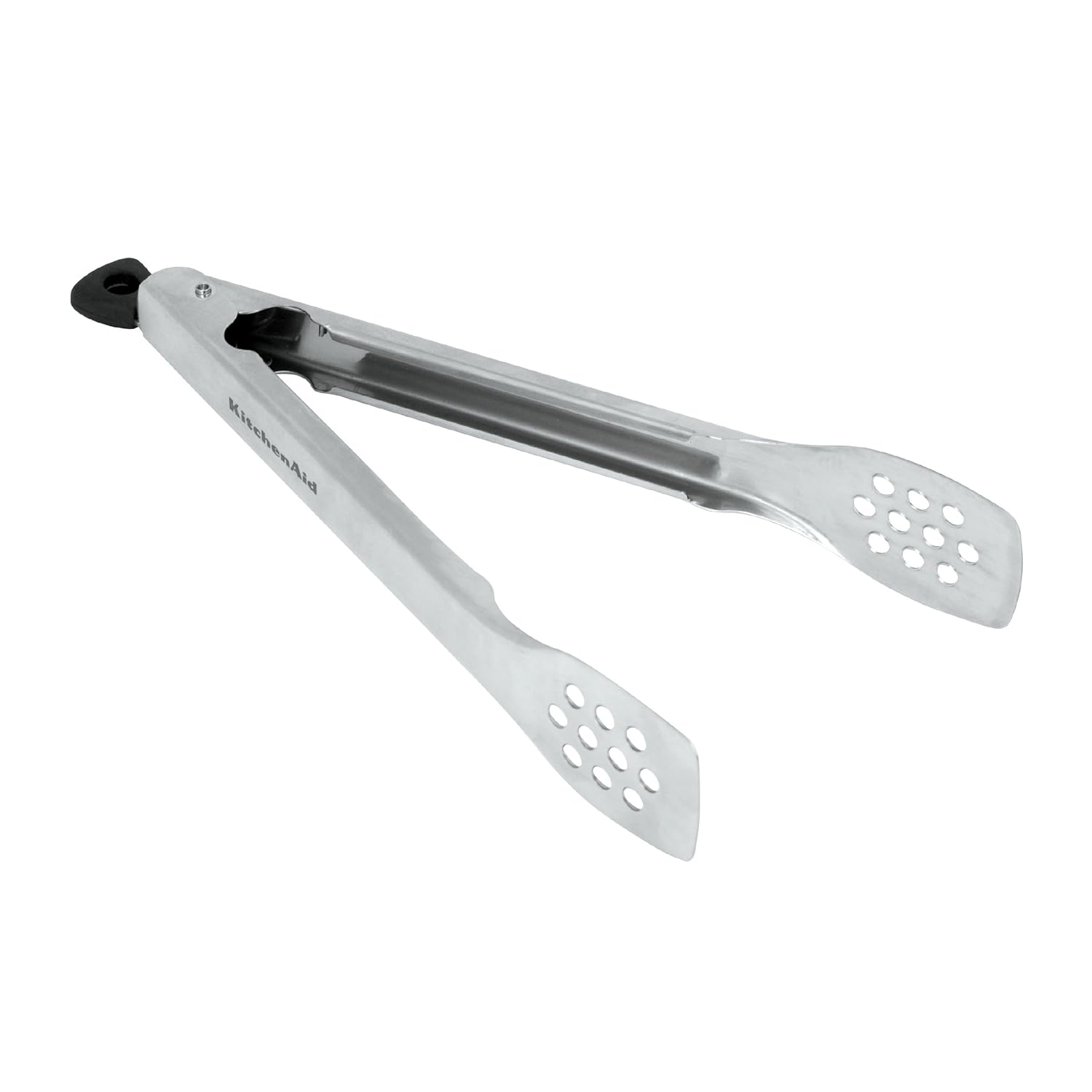KitchenAid Stainless Steel Silicone Tipped Tongs eBay