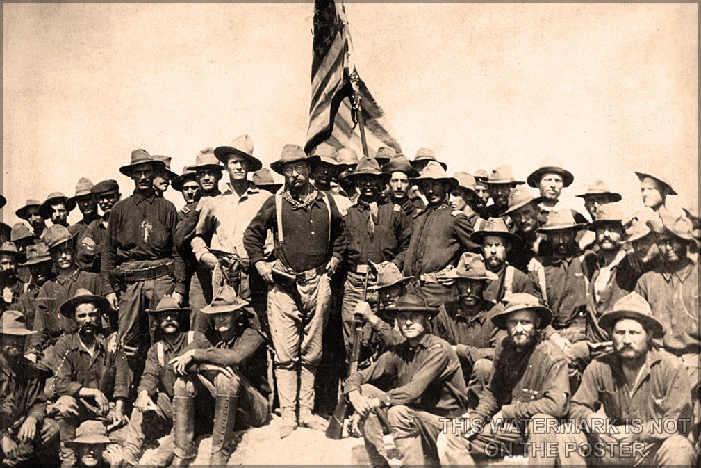 Amazon.com: Theodore Roosevelt and His Rough Riders on San Juan ...