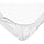 Kwik-Cover KS3096PK-Z PKG. Zebra Kwik-Skirt With 30" X 96" White Cover Fitted Table Cover With Skirt, Individually Wrapped, 2 bags of 5