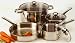 7 Piece stainless steel cookware set
