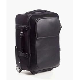 Buy Clava 66-1000 - Nylon And Leather Rolling Carry-On by Clava