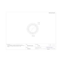 Timken HM220110 Tapered Roller Bearing, Single Cup, Standard Tolerance, Straight Outside Diameter, Steel, Inch, 6.1800" Outside Diameter, 1.3386" Width