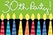 Creative Converting Great 30th Birthday Invitations - 48 Count