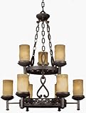 Laparra Collection Imperial Bronze Finish Chandelier - QUZ-LP5009IB