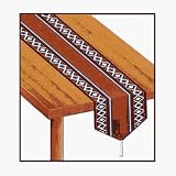 Beistle - 50932 - Printed Western Table Runner- Pack of 12
