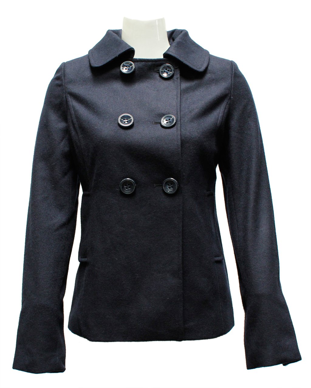 navy blue peacoat