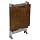Oasis Concepts Stainless Steel/Wood Folding Versatile Bbq Island, Walnut