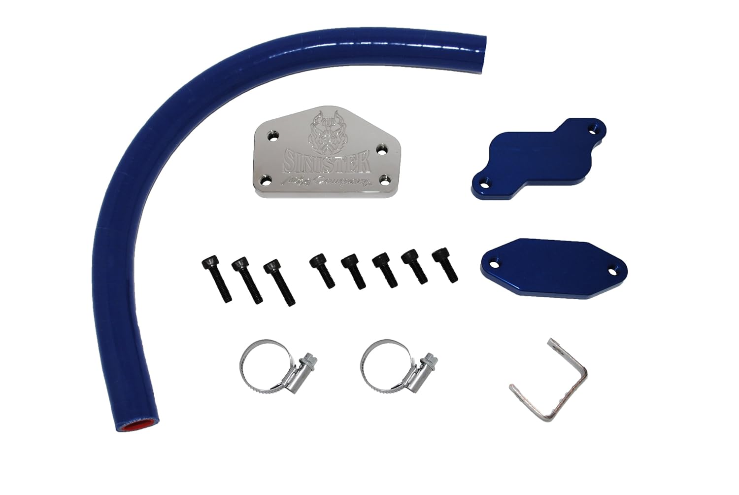 Sinister Diesel EGR Valve Cooler Delete Kit GMC Chevy Duramax LLY 2004.