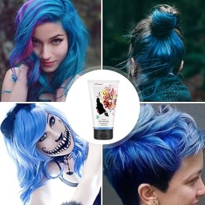 Instant Hair Wax 120g Temporary Hair Color Dye Wax Men Women