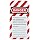 North Safety "Danger Equipment Lockout - A Life Is On The Line" Styrene Tag with Reverse Side Dismissal Warning, 5-3/4" Length, 3" Width