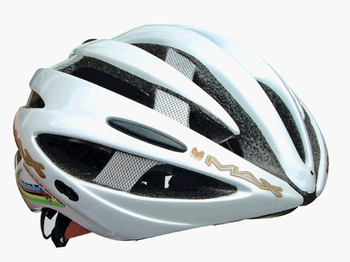 MAX World Cup Bike Helmet White Small/Medium