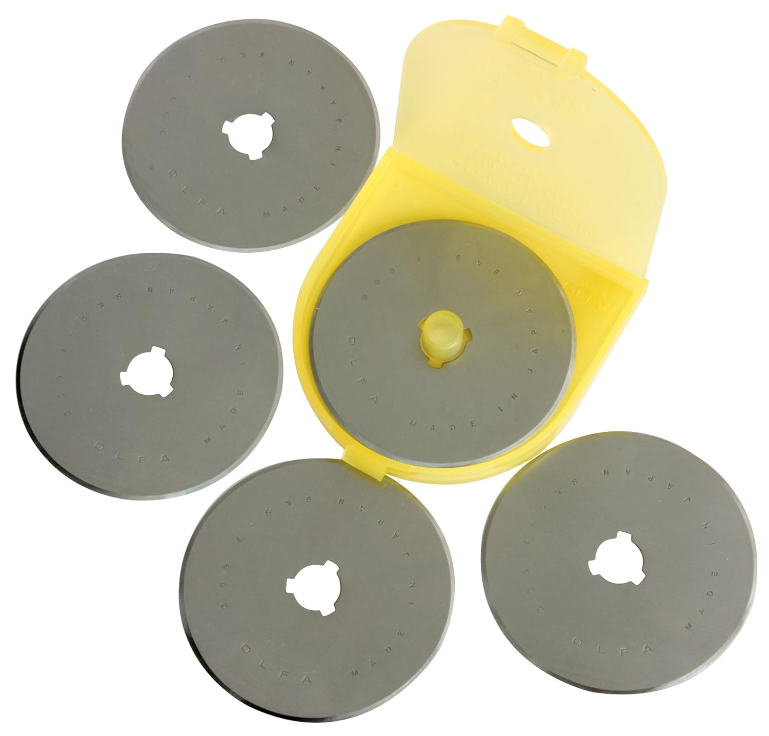  OLFA 9458 RB60-5 60mm Rotary Blade, 5-Pack