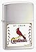 Zippo Lighter MLB St. Louis Cardinals, Brushed Chrome