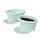 Carlisle S31002 Melamine 2 Oz. Oval Melamine Ramekin, White (Case of 48)