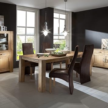 Esstisch Tjorn 170x85cm In Wildeiche Teilmassiv Geolt Kuche Haushalt Lrdhexs