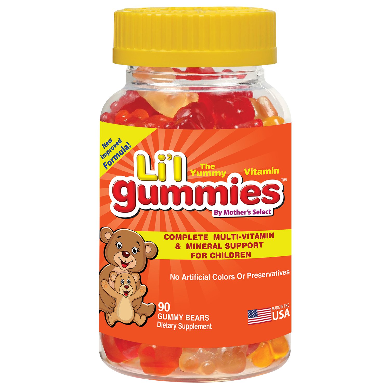 Mother's Select Childrens Gummies, Complete Vitamin and Mineral Support