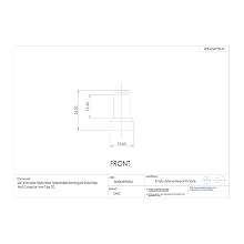 SMC KDM Series Polybutylene Terephthalate Rectangular Socket Side Multi-Connector, 4mm Tube OD
