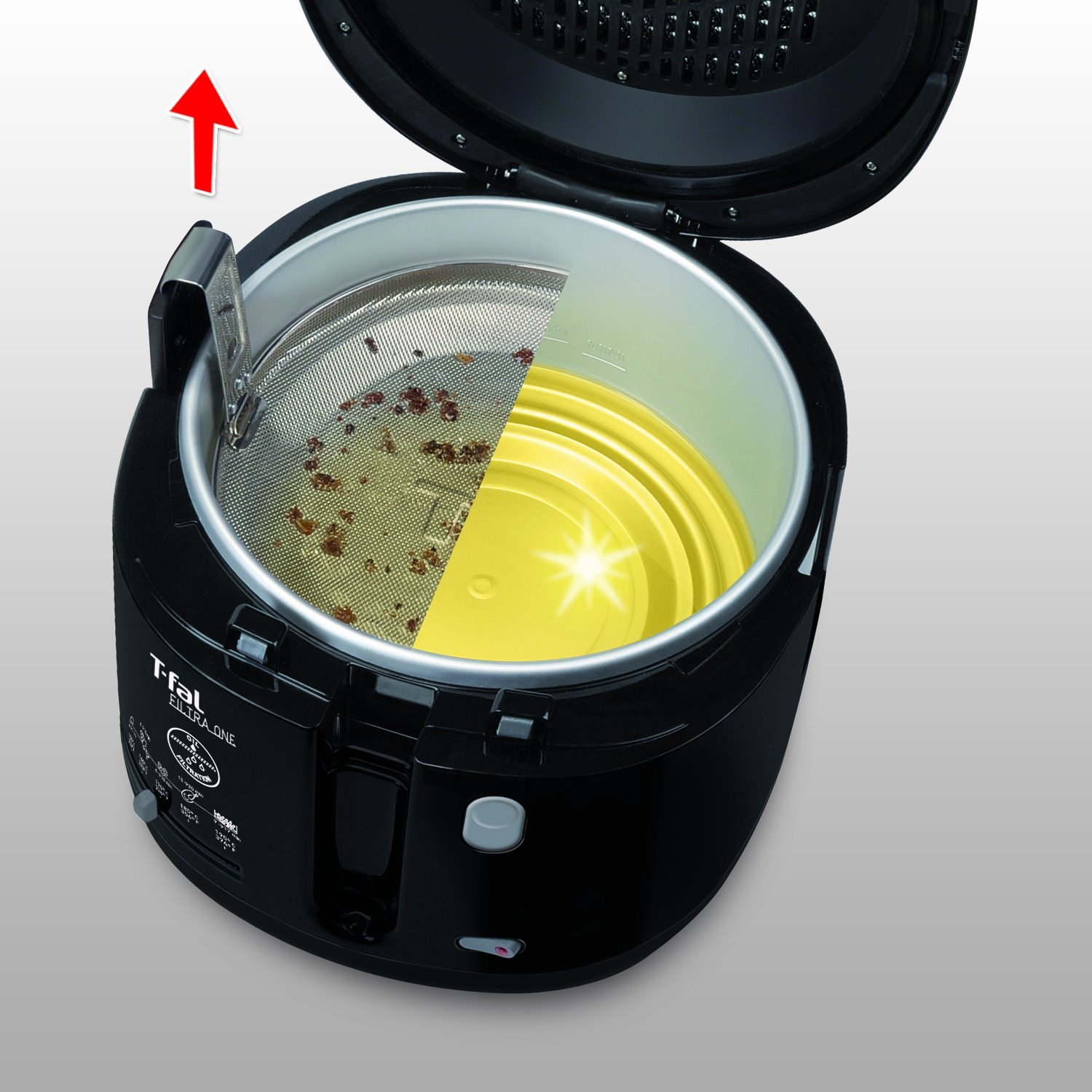 Tfal FF1628 Filtra One 1,600Watt Cool Touch Exterior Electric Deep