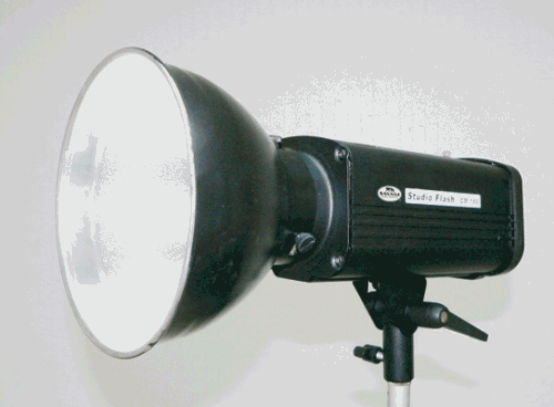 Studio Flash with Modeling Light:250 watt With free Soft Box On Sale