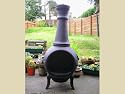 PLAIN CAST IRON CHIMNEA CHIMINEA