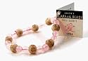 Lucky Karma Bracelet with Rose Quartz for Love & Friendship