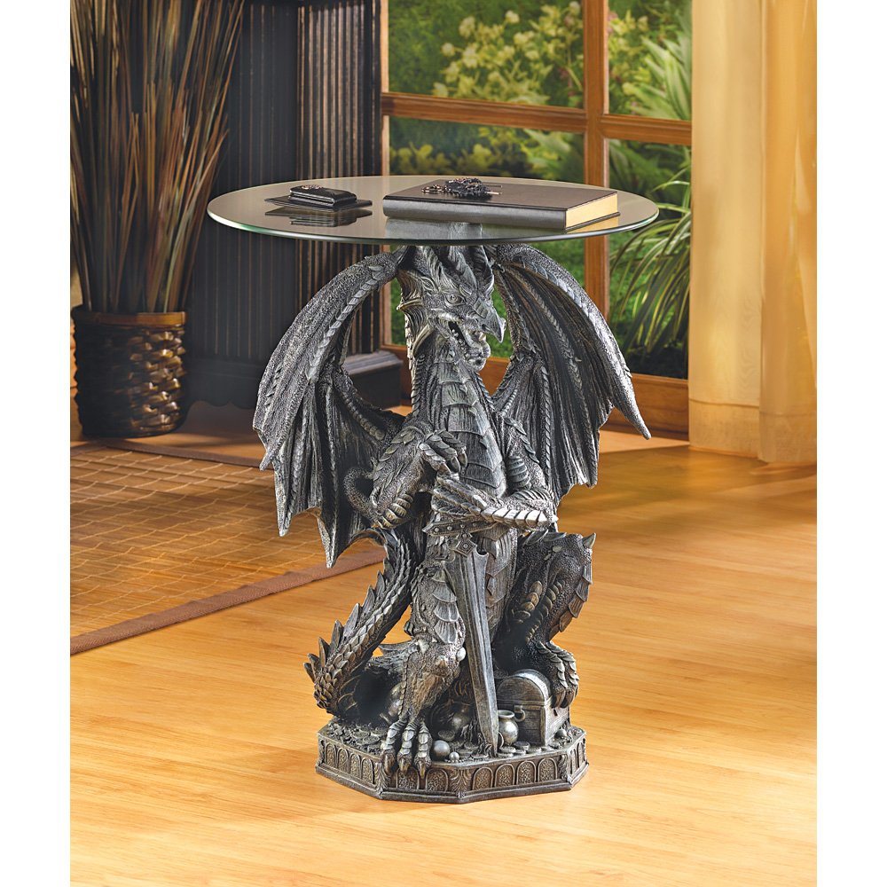 Mesmerizing Dragon Tables for Gothic Decoration