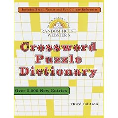 Random House Webster's Crossword Puzzle Dictionary