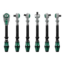 Wera 8100 SA 2 Zyklop 1/4" Metric Ratchet Set, 41-Pieces