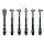 Wera 8100 SA 2 Zyklop 1/4" Metric Ratchet Set, 41-Pieces