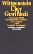 Werkausgabe Band 8: Bemerkungen �ber die Farben, �ber Gewi�heit, Zettel, vermischte Bemerkungen