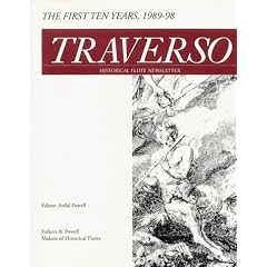 TRAVERSO, Historical Flute Newsletter: Volumes 1-10, 1989-98