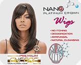 Janet Collection Premium Encore Human Hair Nano Platinum Wig Ella