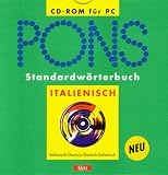 PONS Standardwörterbuch Italienisch. CD- ROM für PC. Italienisch- Deutsch / Deutsch- Italienisch
