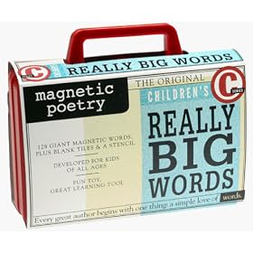 Magnetic Poetry Really Big Words Large Magnet Kit by Magnetic Poetry