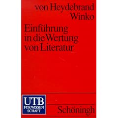 Einf�hrung in die Wertung von Literatur: Systematik-Geschichte-Legitimation