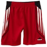 adidas Boys 2-7 Cool Tech Short, Red, 3T adidas Boys 2-7 Cool Tech Short, Red, 3T
