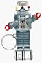 Lost In Space Classic Robot B-9 Talking Key Chain Keychain Figure (1997)