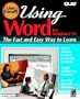 Using Word for Windows 95 (User Friendly Reference)