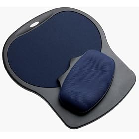 Fellowes Easy Glide Wrist Rest and Mouse Pad