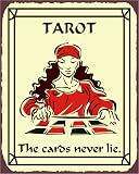 Tarot Cards Sign, Size 12 w  X  15 h