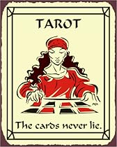 Tarot Cards Sign, Size 12" w&nbsp; X&nbsp; 15" h