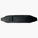 Rubber Curb Chain Protector - black