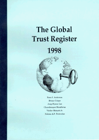 Image of: The Global Trust Register