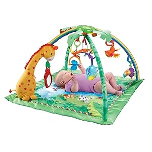 Fisher-Price Rainforest Melodies and Lights Deluxe Gym