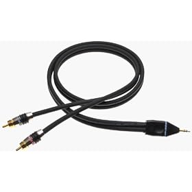Monster Cable J2 DISC/WLK-3 Portable MiniDisc or CD Player to A/V Receiver Using Minijack to RCA (3 ft.)