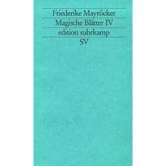 Magische Bl�tter IV (edition suhrkamp)